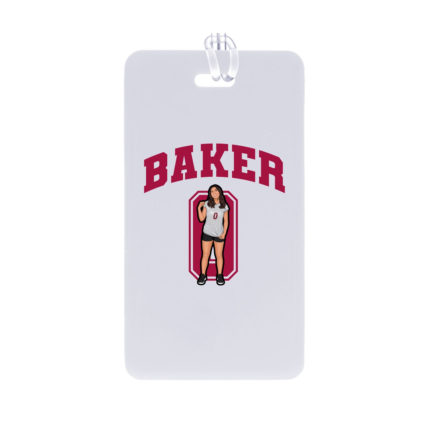 Bag Tag — Number in Classic