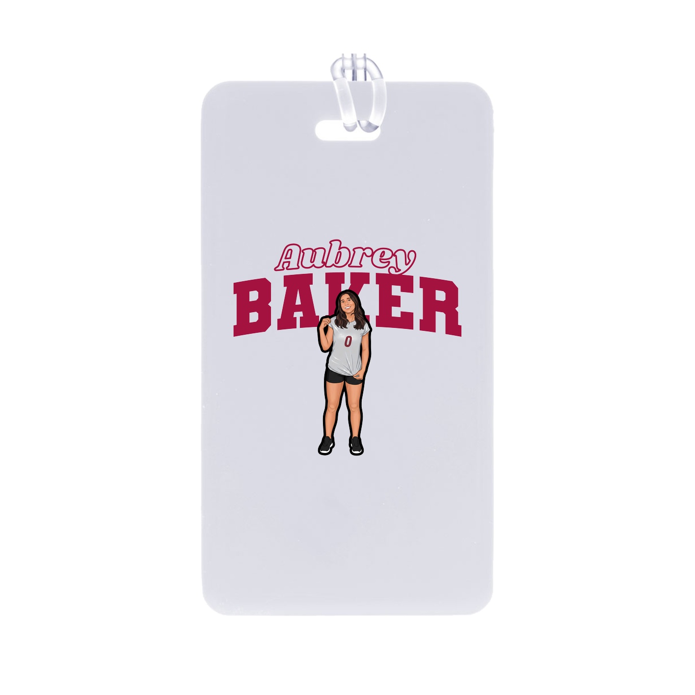 Bag Tag — Name Arch in Classic
