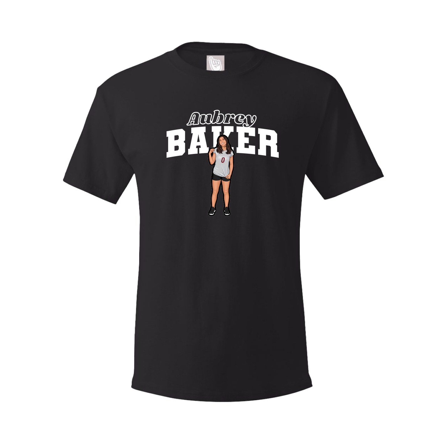 Youth Tee — Name Arch in Black