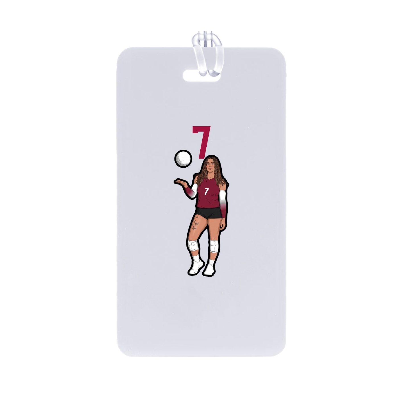 Bag Tag — Number Top in Classic