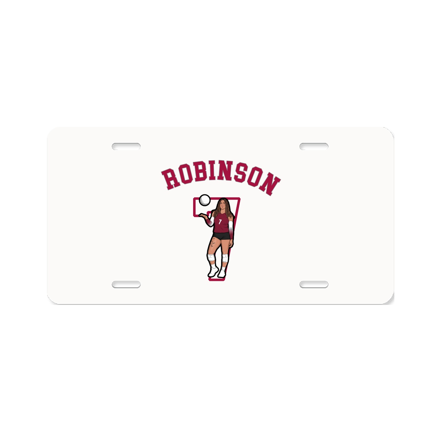 License Plate — Shirsey Arch in Classic