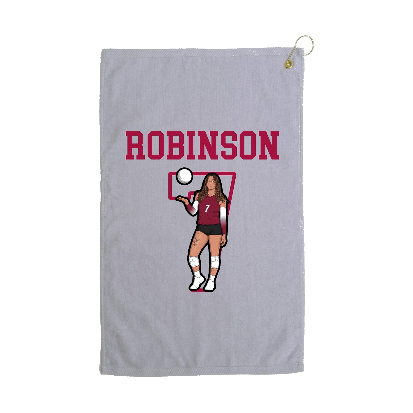 Golf Towel — Shirsey in Grey