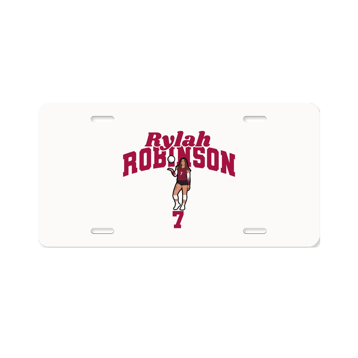 License Plate — Signature Arch in Classic