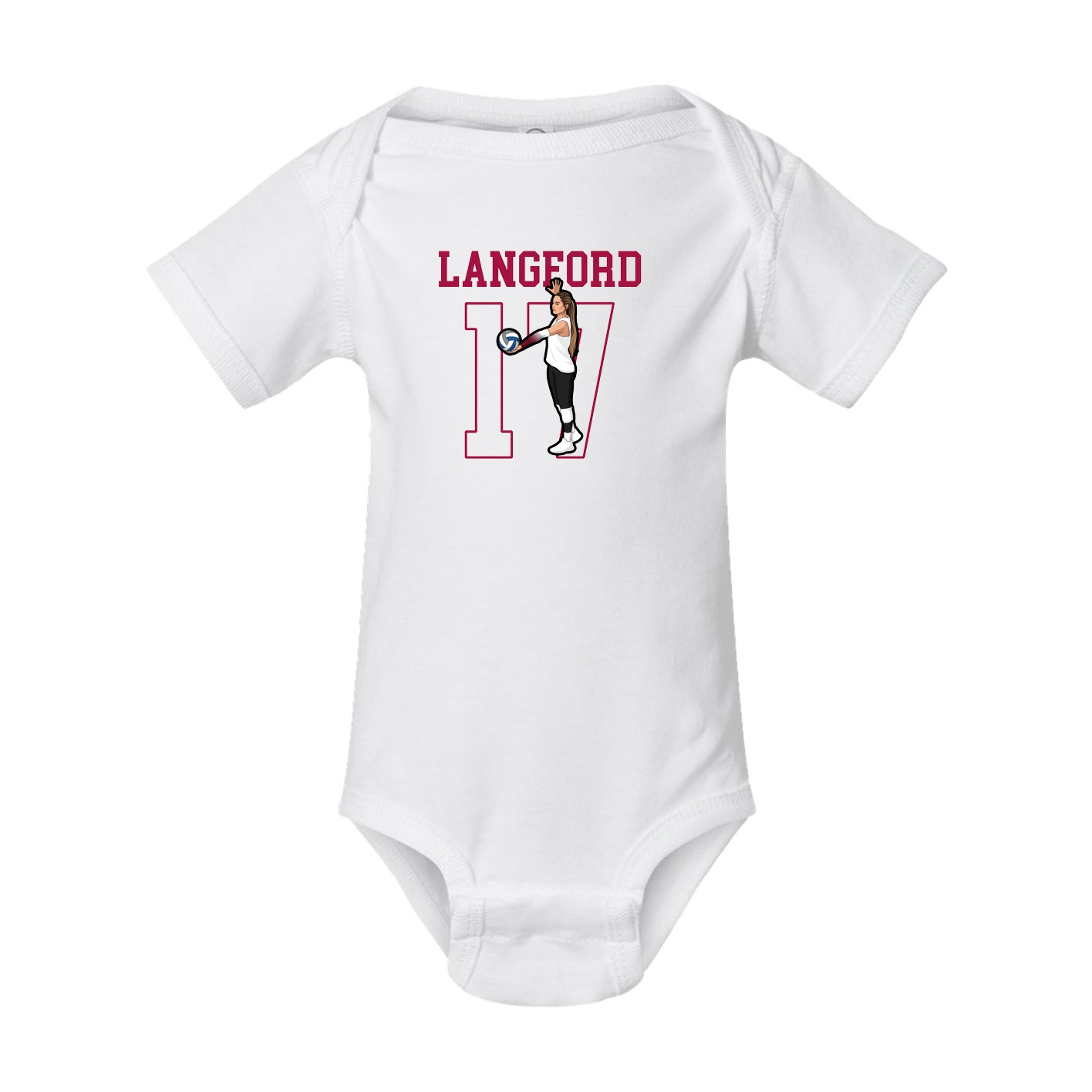 Baby Onesie — Shirsey in White