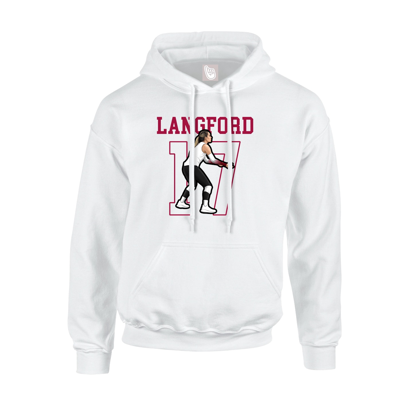 Youth Hoodie — Shirsey in White