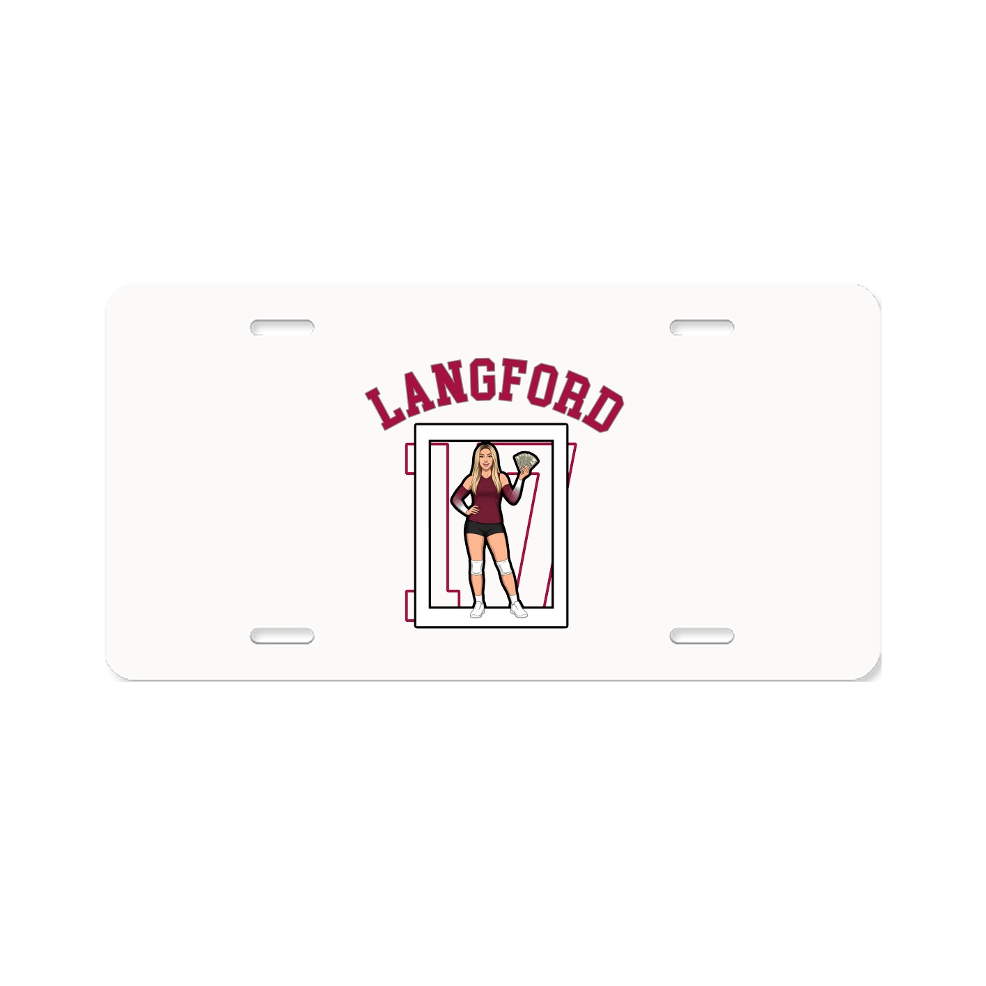 License Plate — Shirsey Arch in Classic