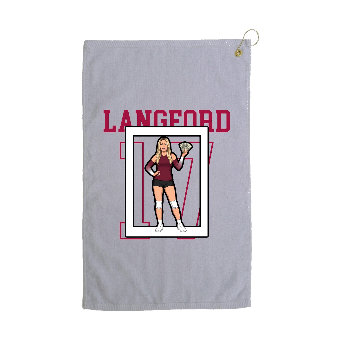 Golf Towel — Shirsey in Grey