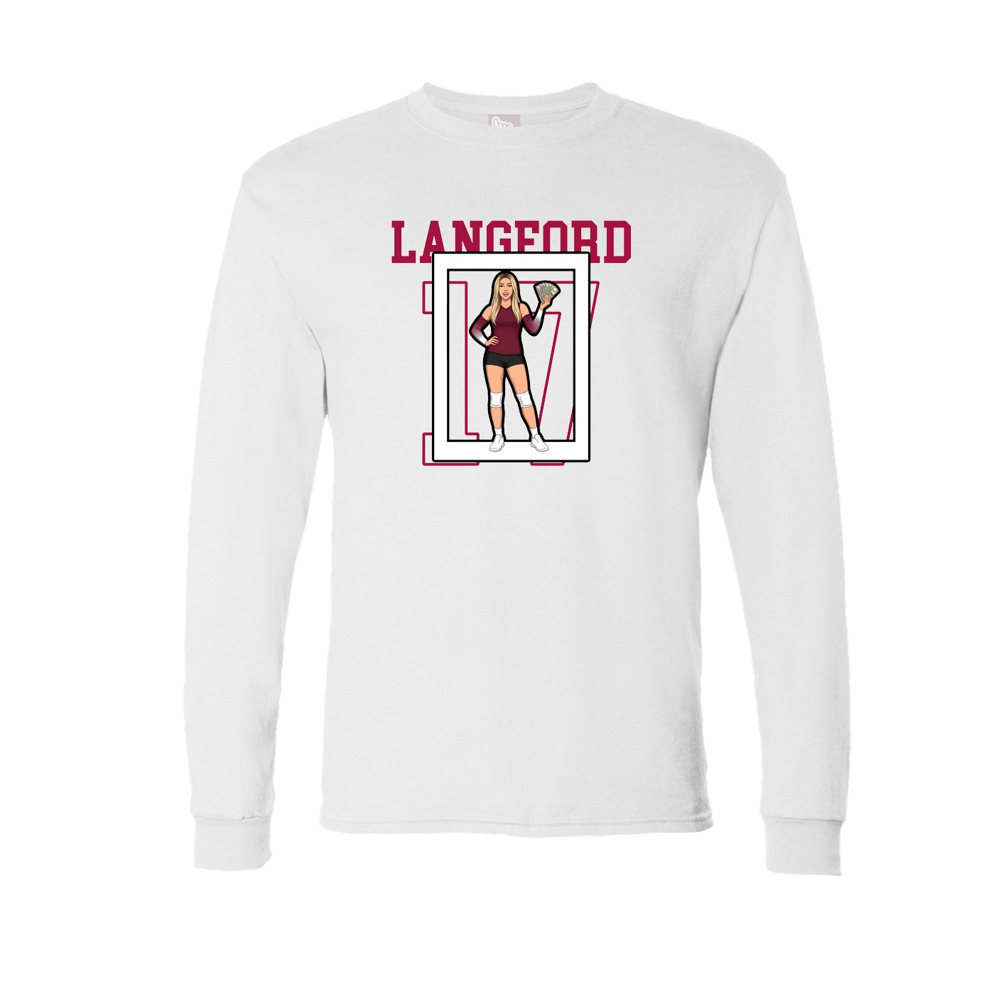 Long Sleeve Tee — Shirsey in White