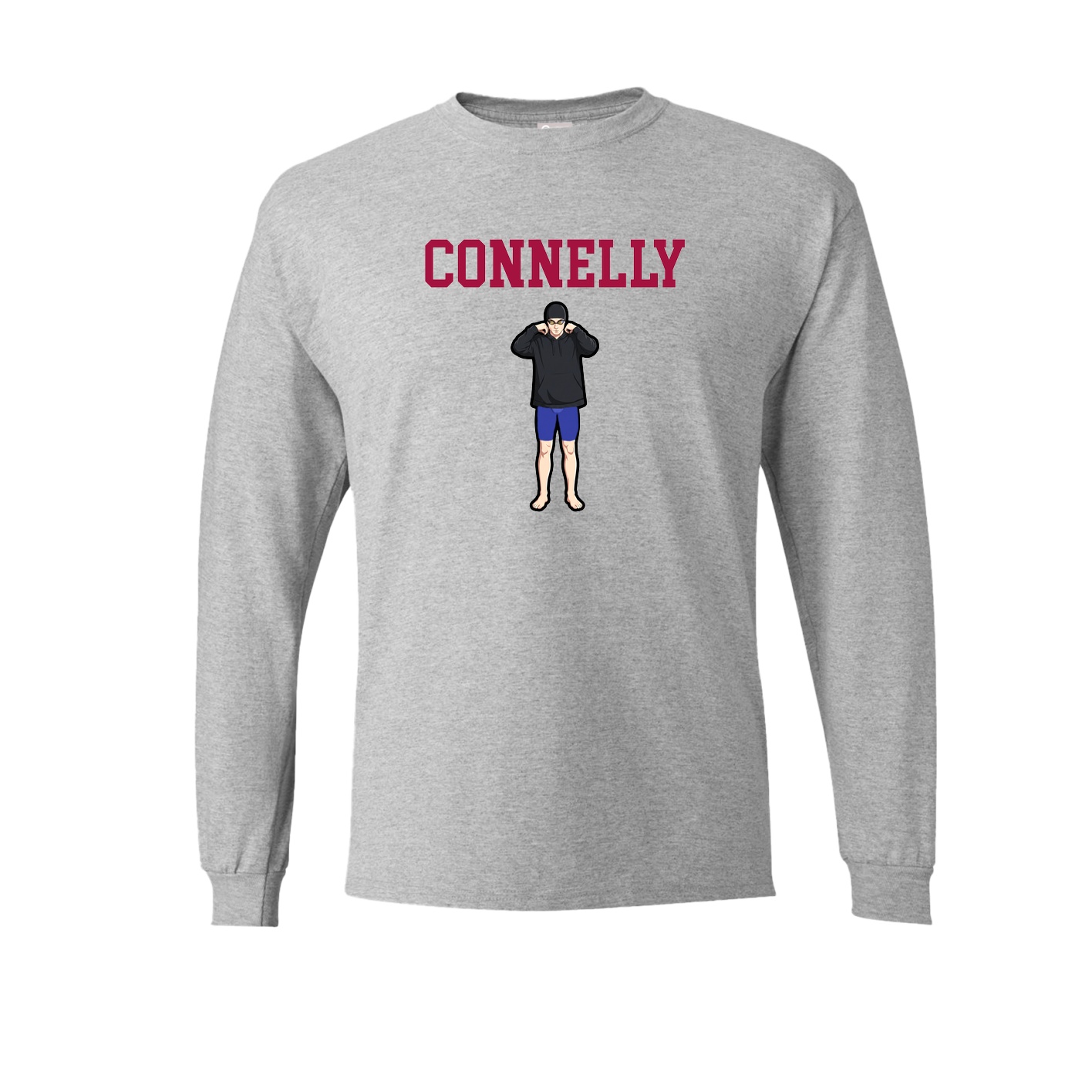 Long Sleeve Tee — Shirsey in Grey