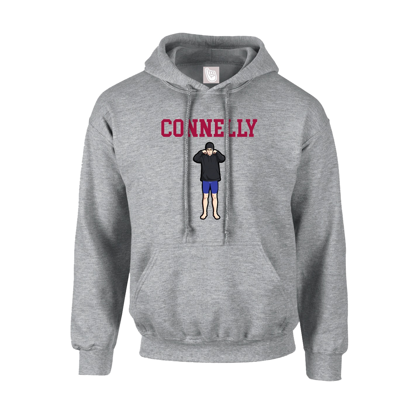 Youth Hoodie — Shirsey in Grey