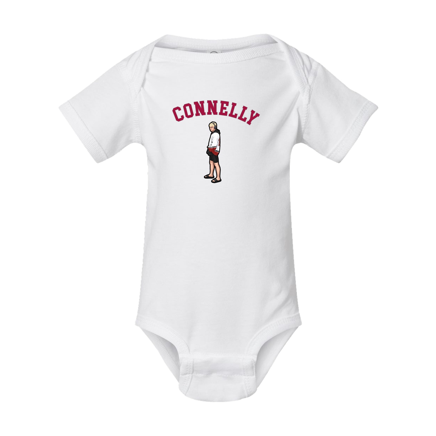 Baby Onesie — Shirsey Arch in White