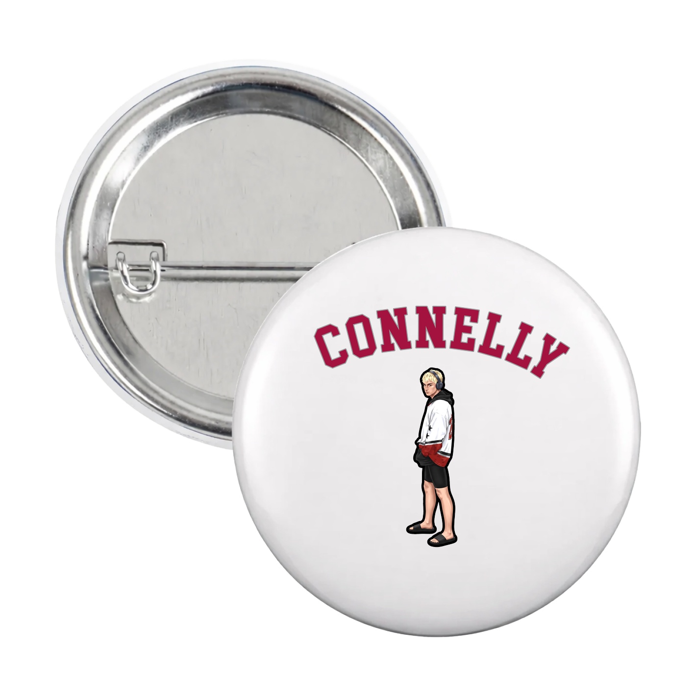 Game Day Button — Shirsey Arch in White