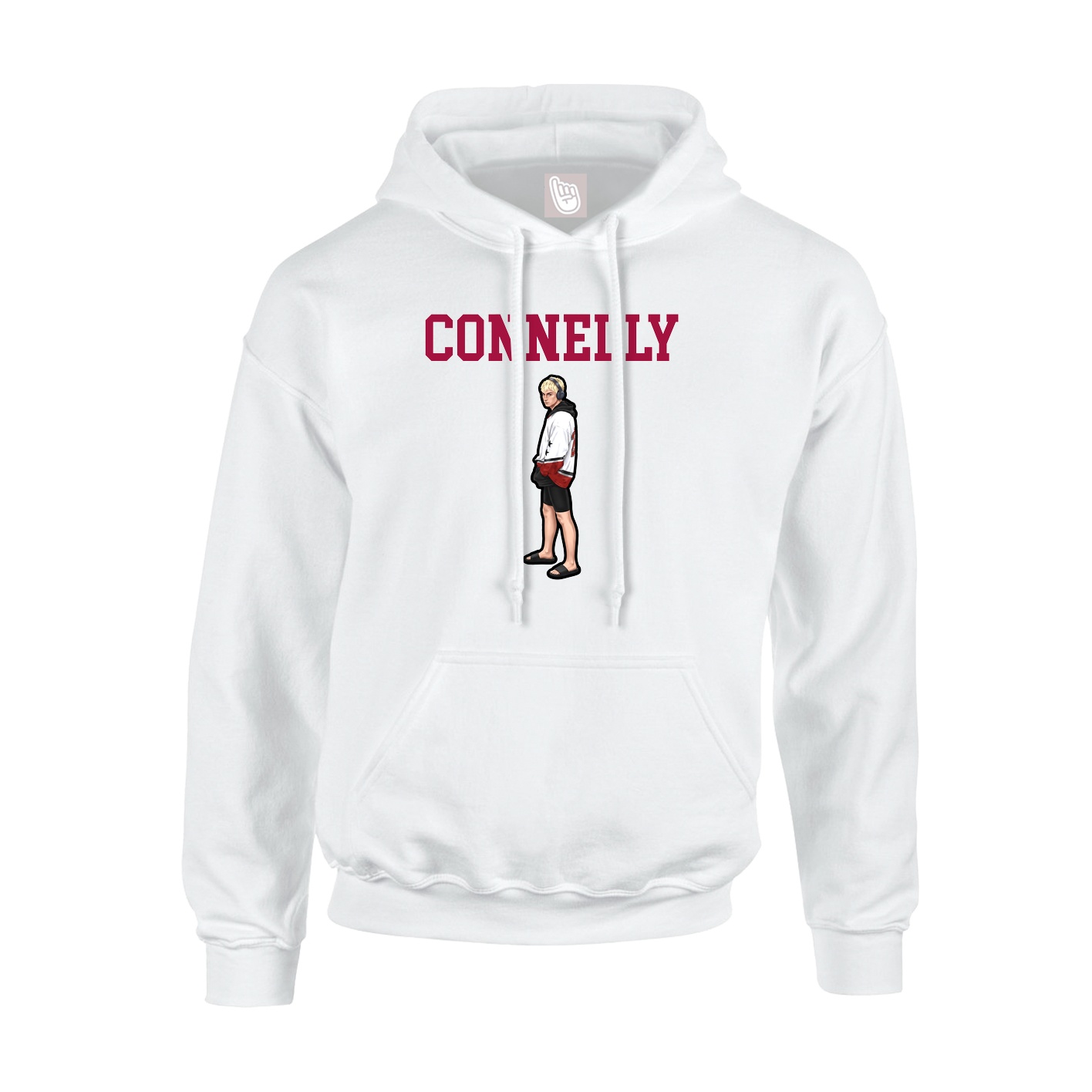 Youth Hoodie — Shirsey in White
