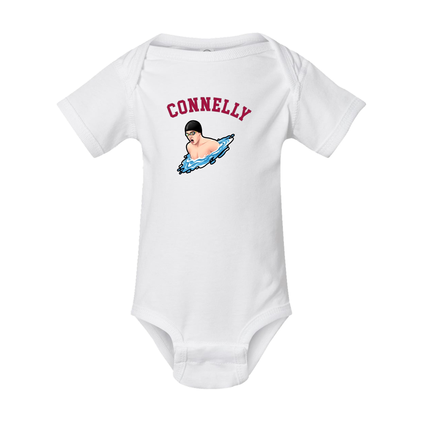 Baby Onesie — Shirsey Arch in White