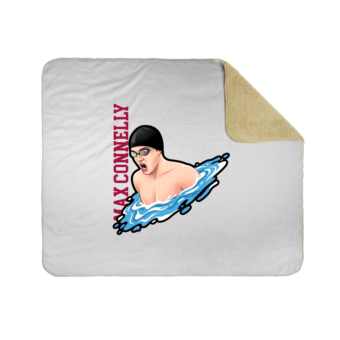 50x60 Sherpa Lined Throw Blanket