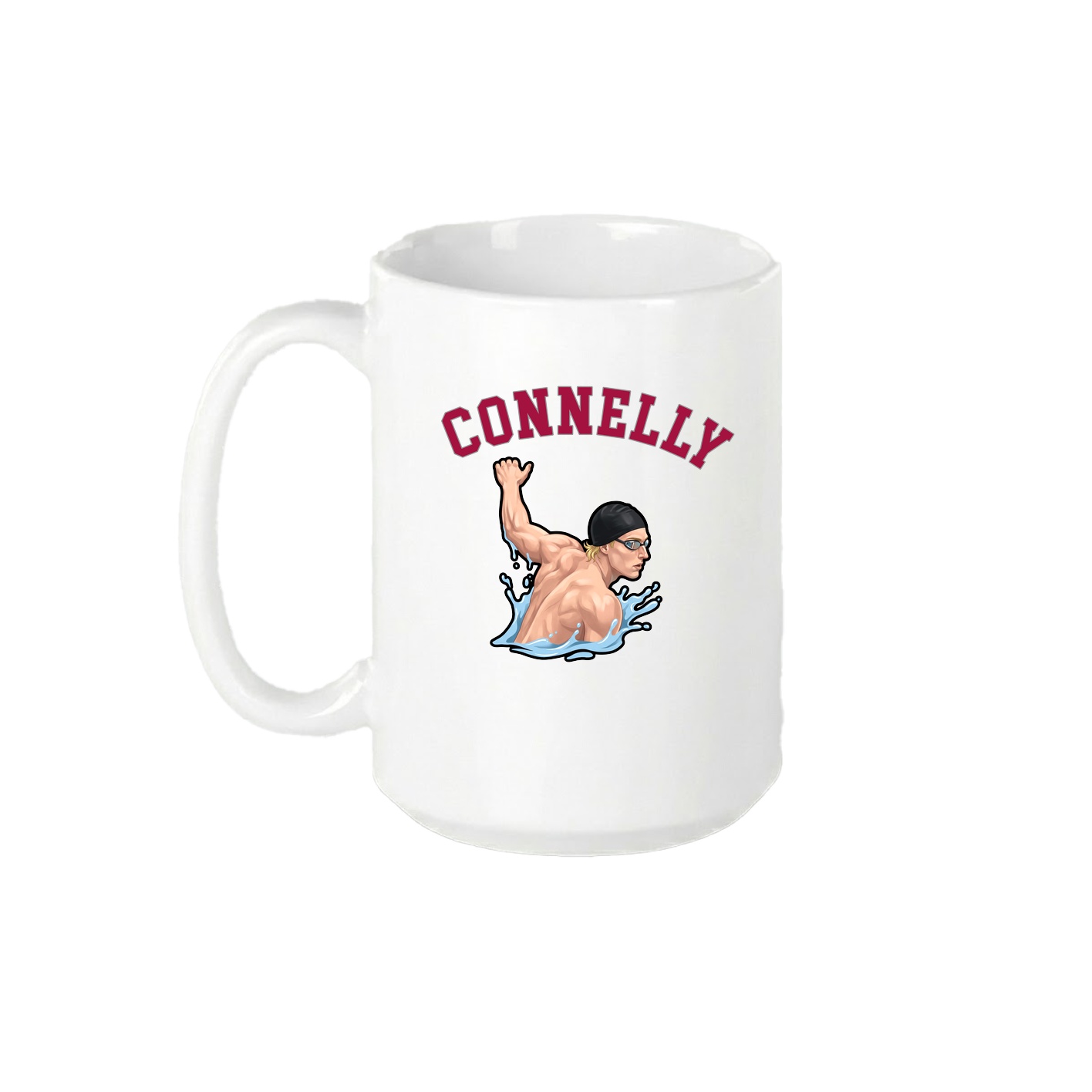 15oz Coffee Mug — Shirsey Arch in White