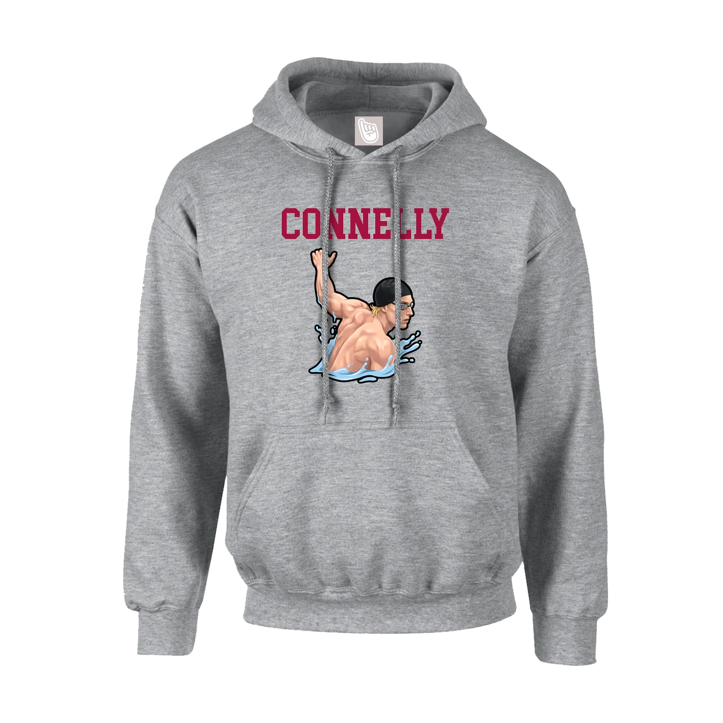 Hoodie — Shirsey in Grey