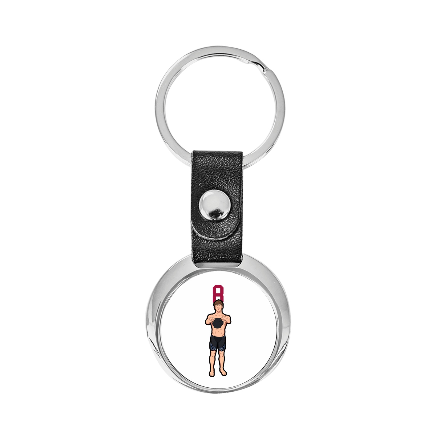 Key Chain — Number Top in Classic