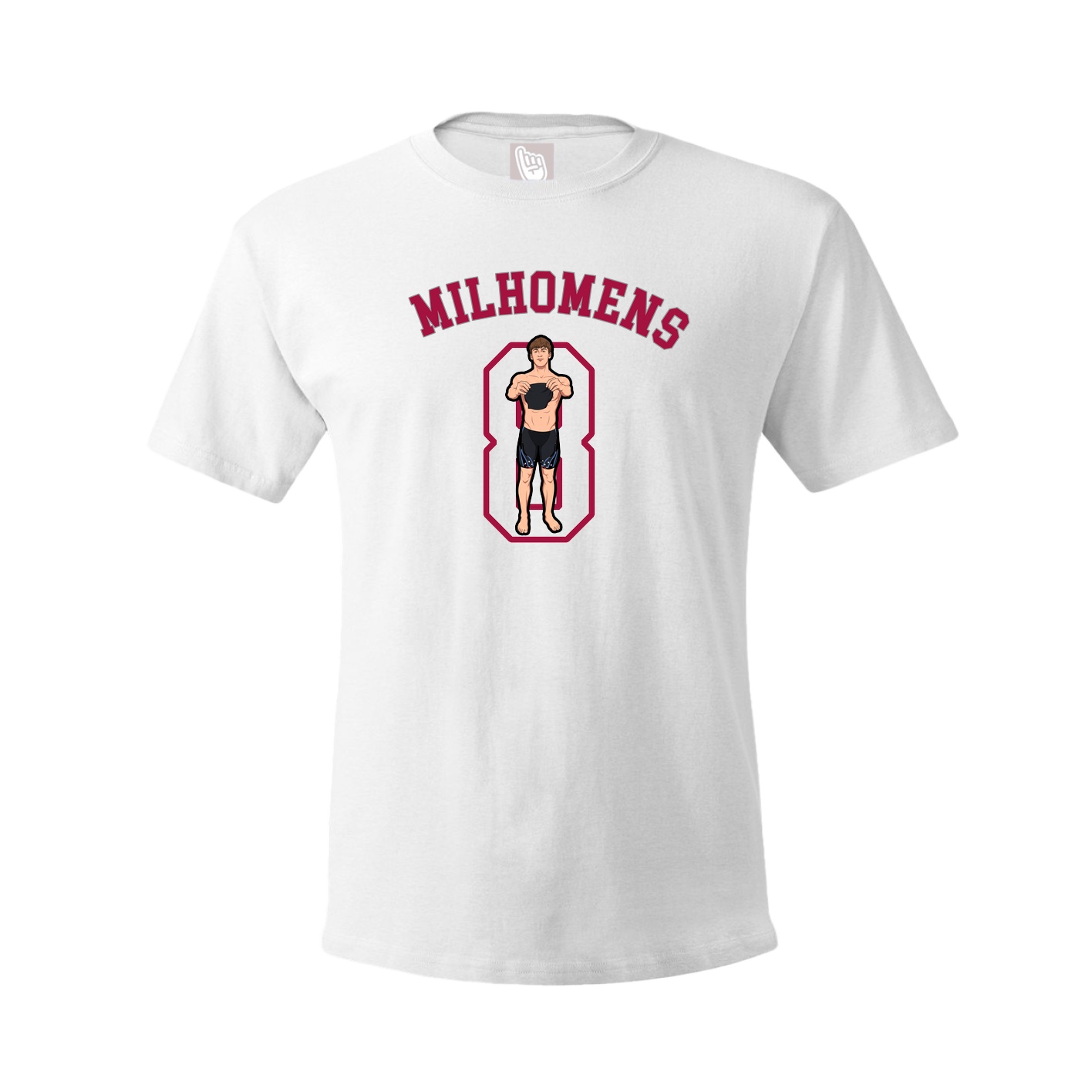 Youth Tee — Shirsey Arch in White
