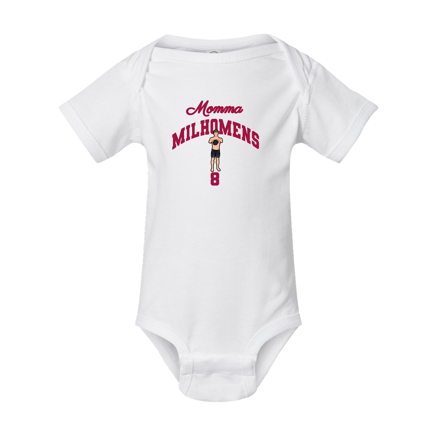 Baby Onesie — Mothers Day Arch in White