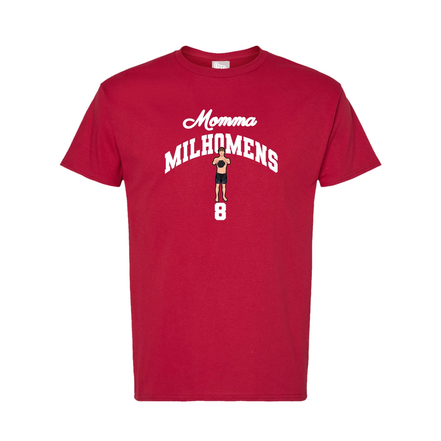 Tee — Mothers Day Arch in Crimson
