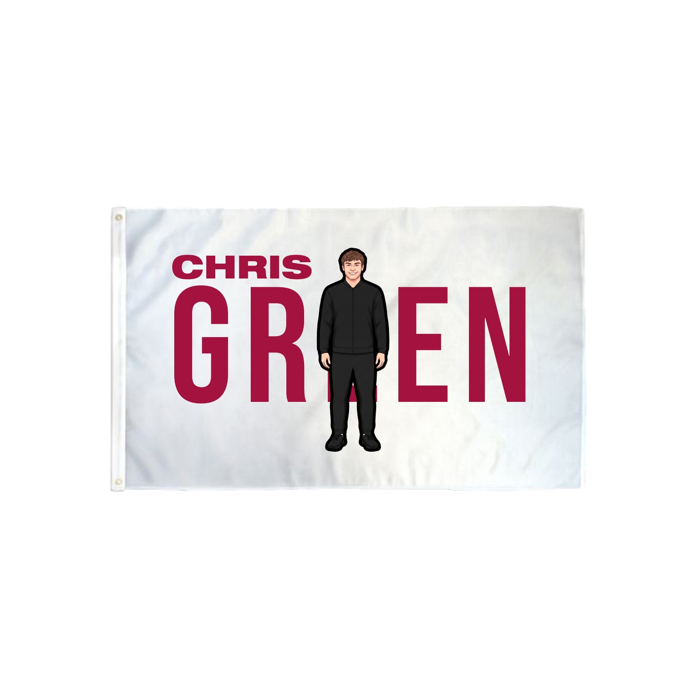 3x5 Flag — Player Name in Classic