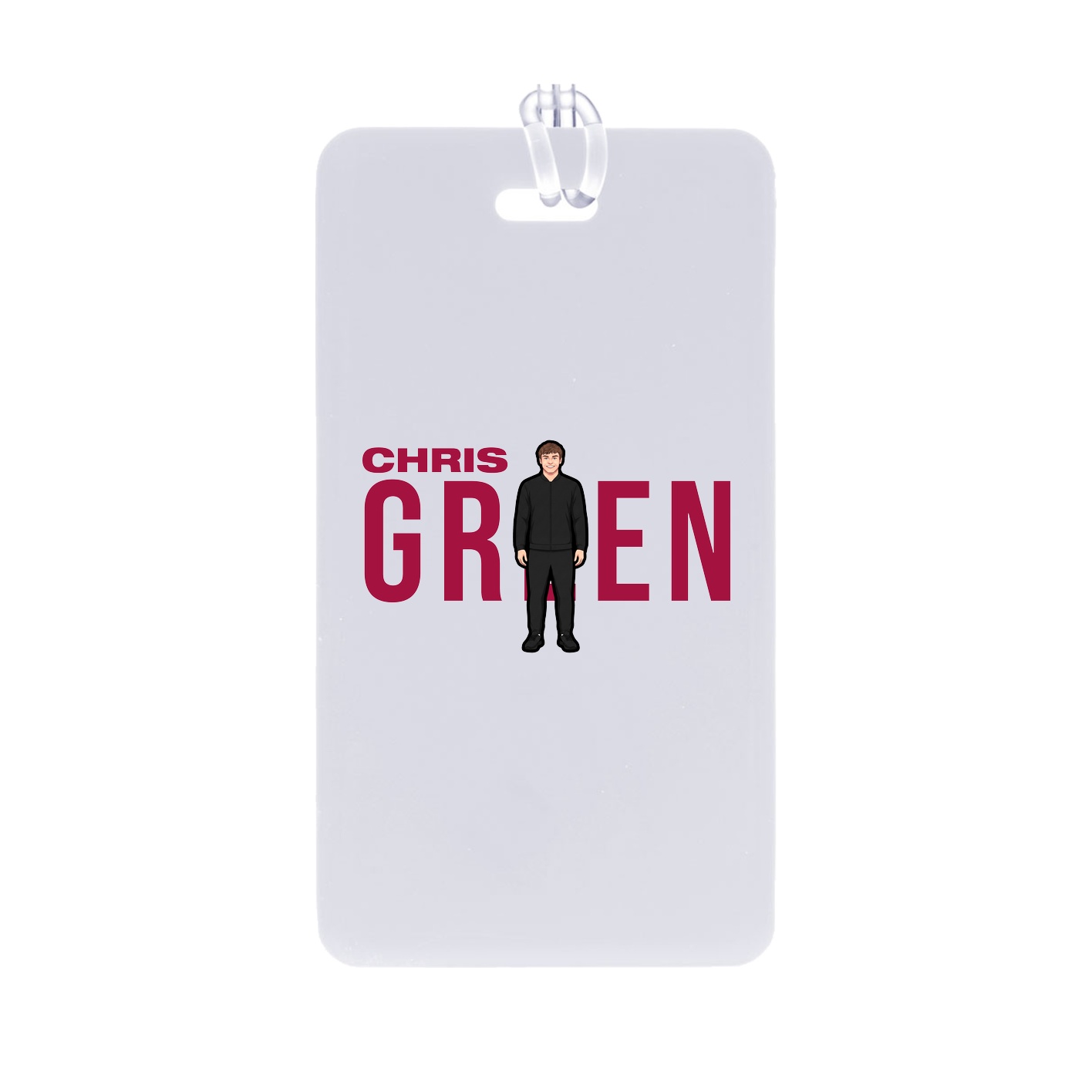 Bag Tag — Player Name in Classic