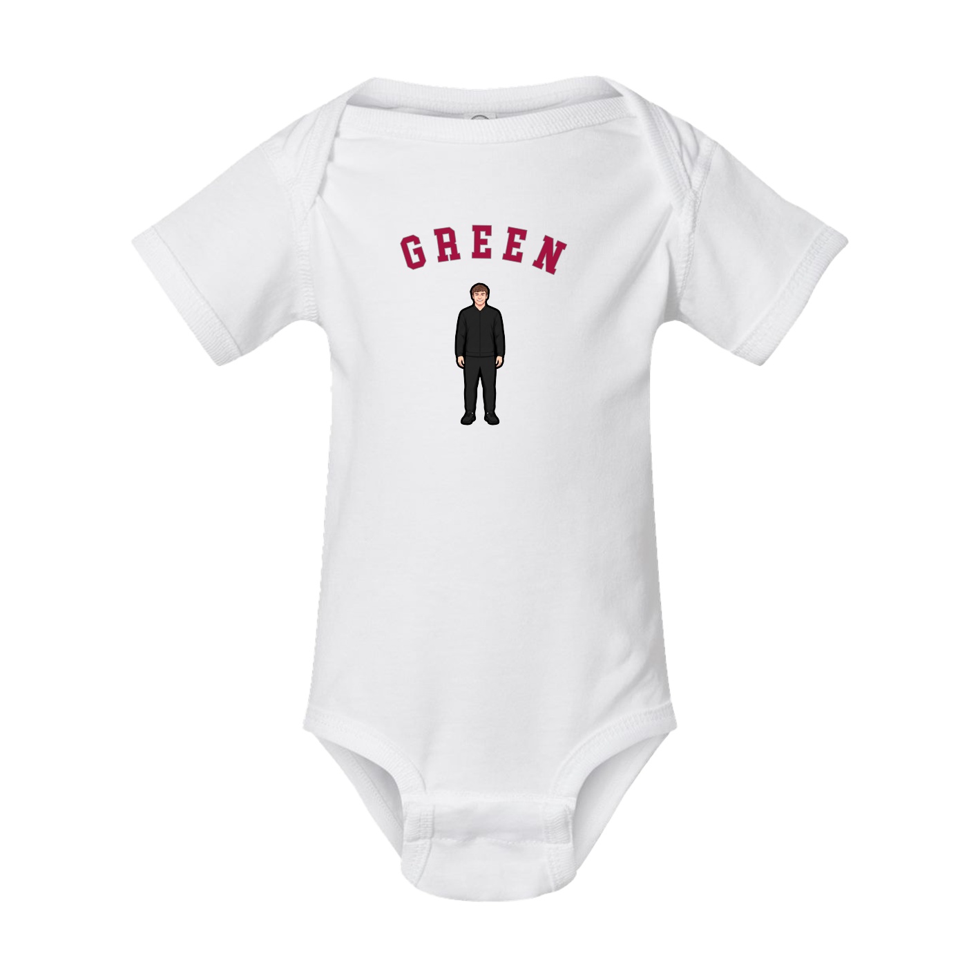 Baby Onesie — Shirsey Arch in White