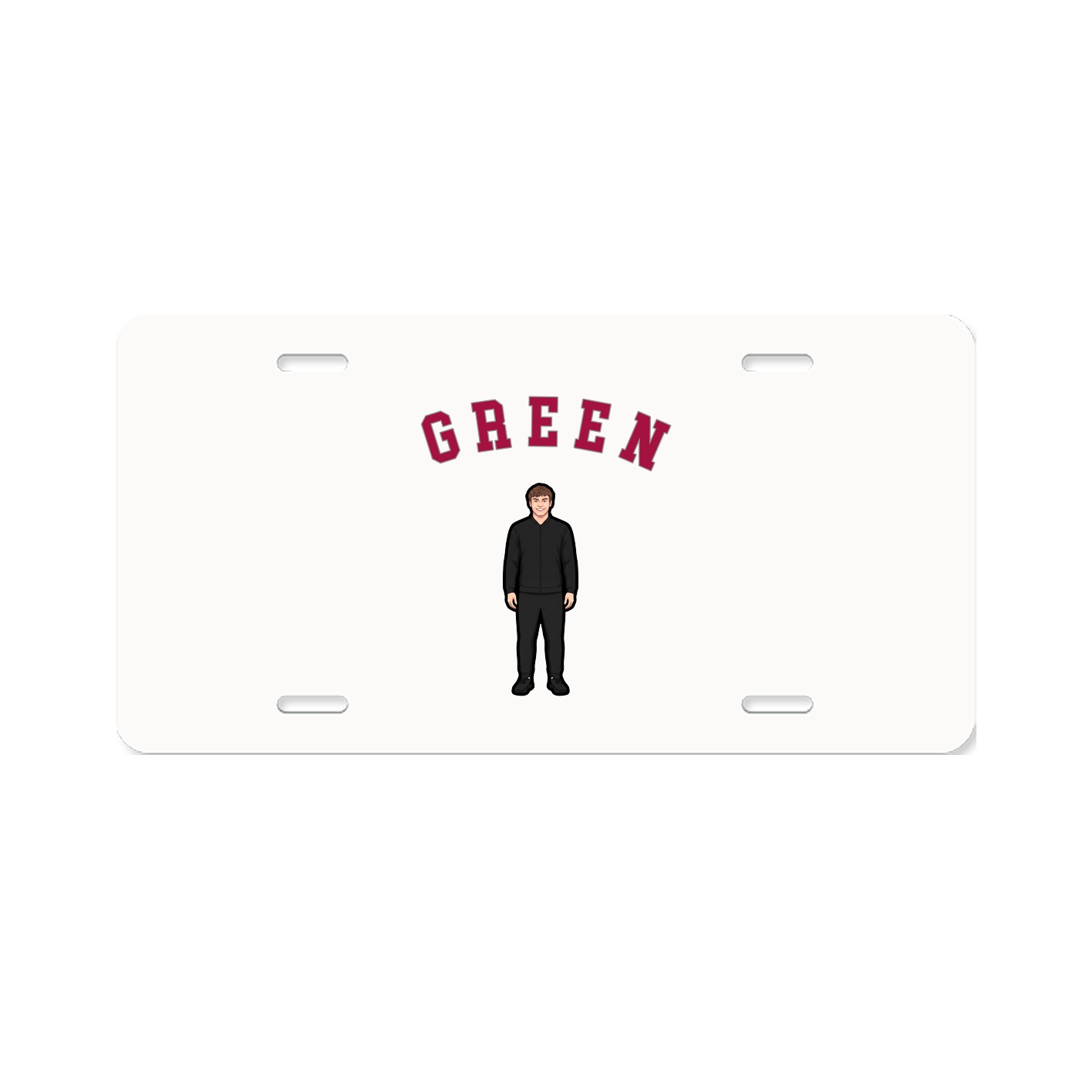 License Plate — Shirsey Arch in Classic