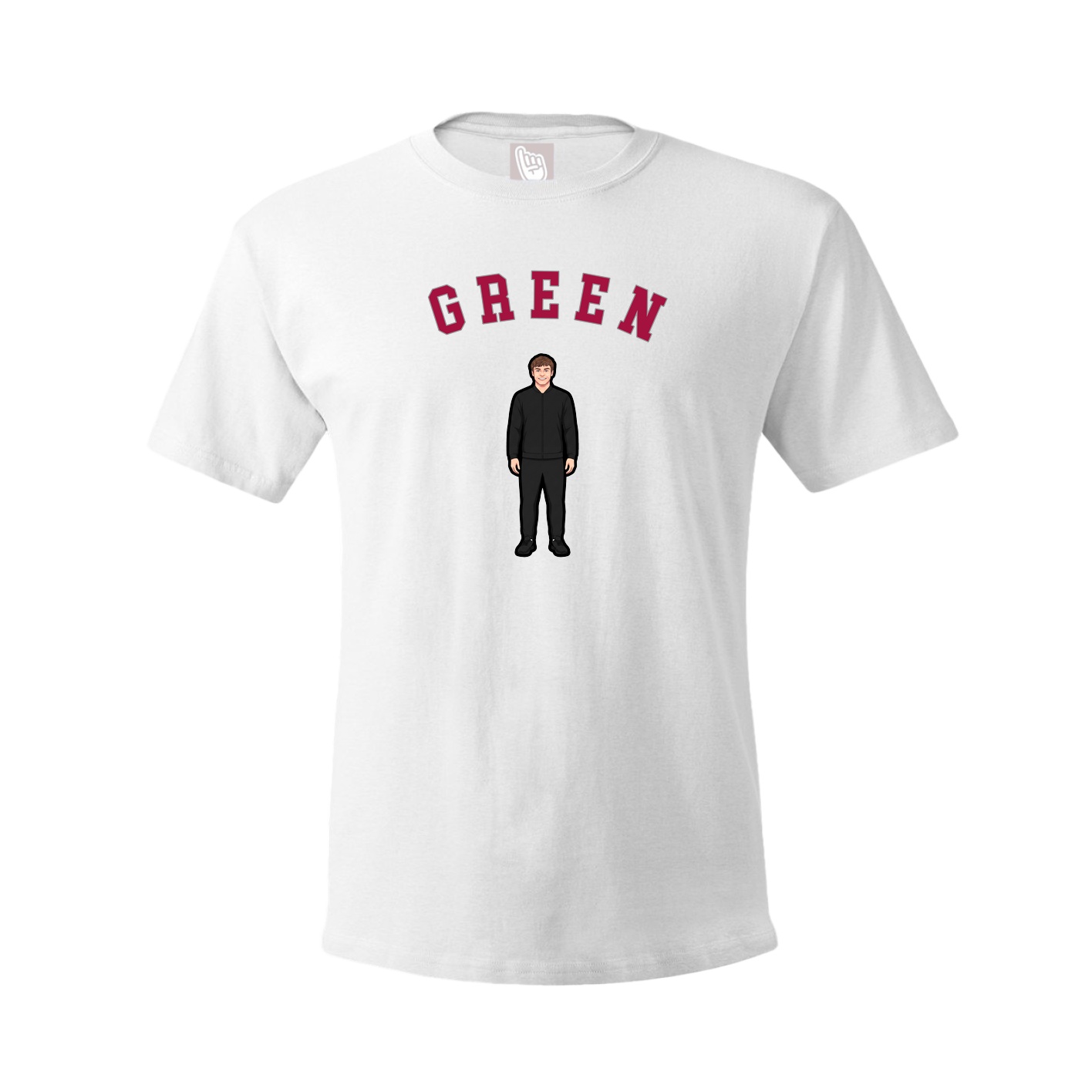 Youth Tee — Shirsey Arch in White