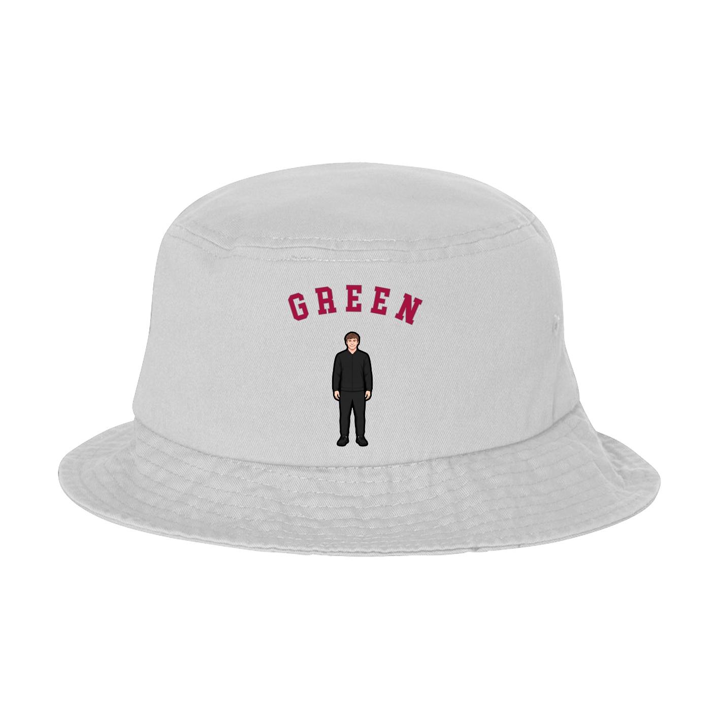 Bucket Cap — Shirsey Arch in White
