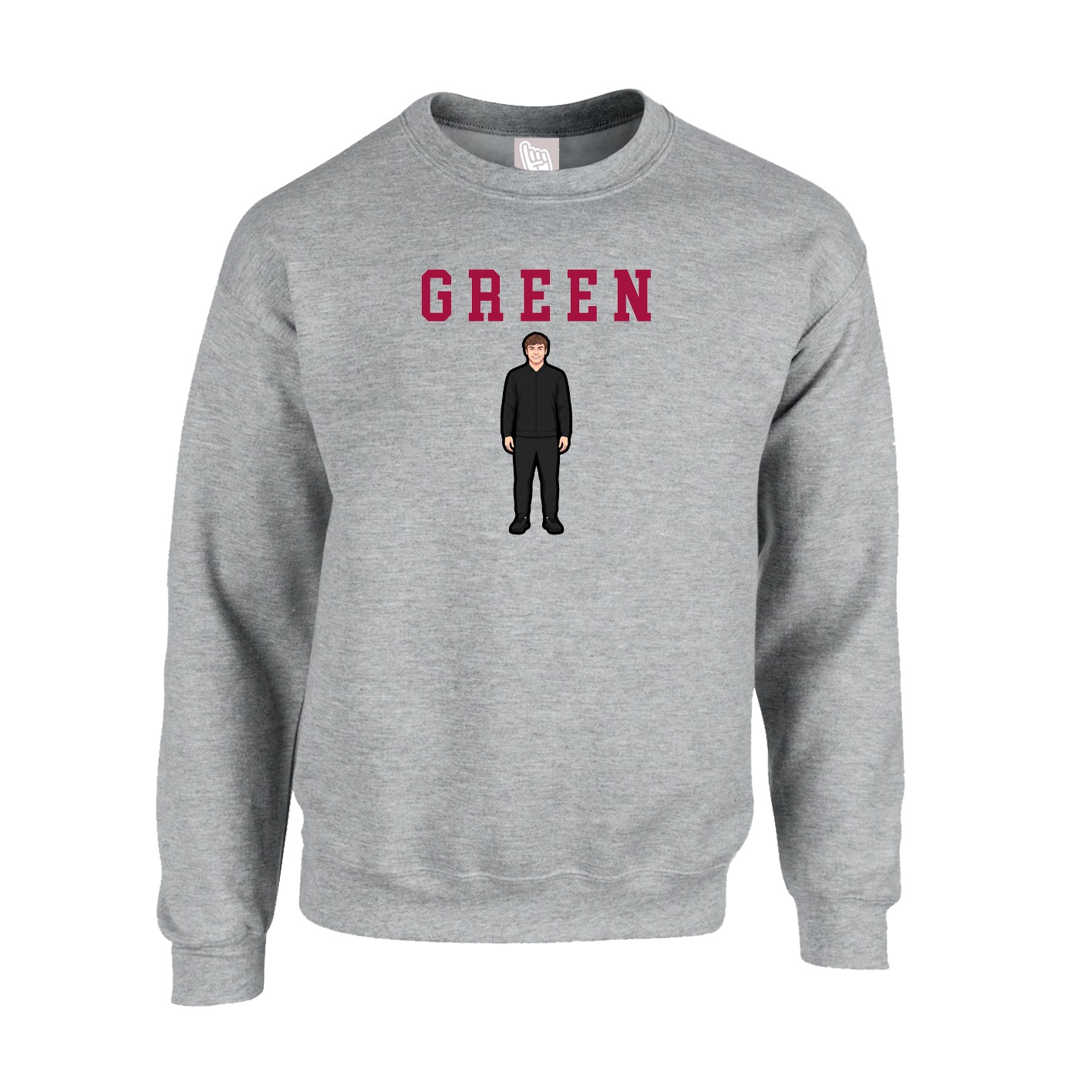 Fleece Crew — Shirsey in Grey