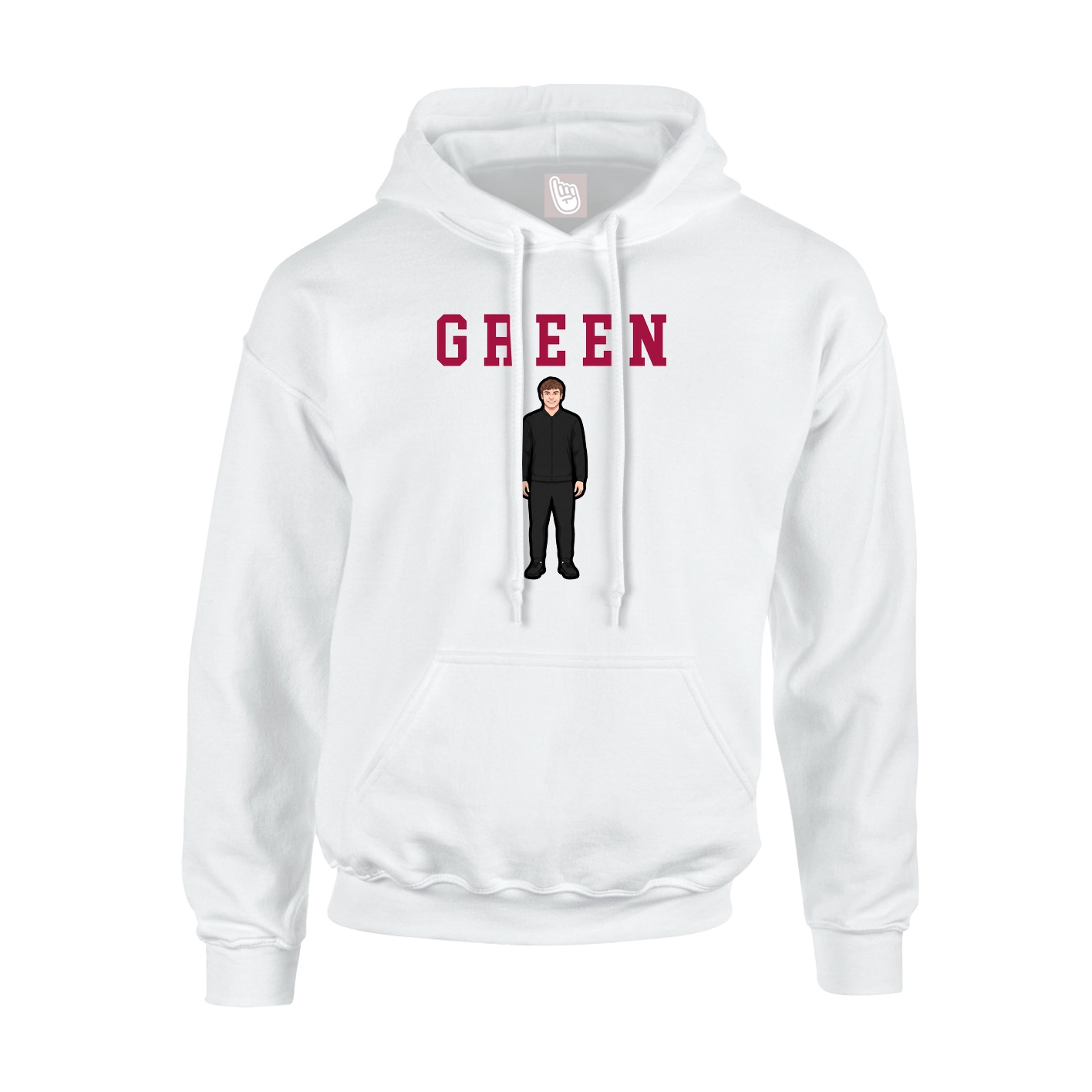 Youth Hoodie — Shirsey in White
