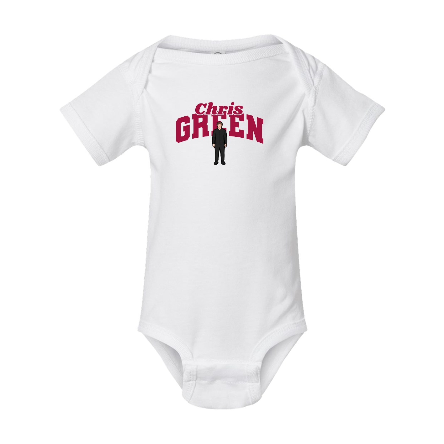Baby Onesie — Signature Arch in White