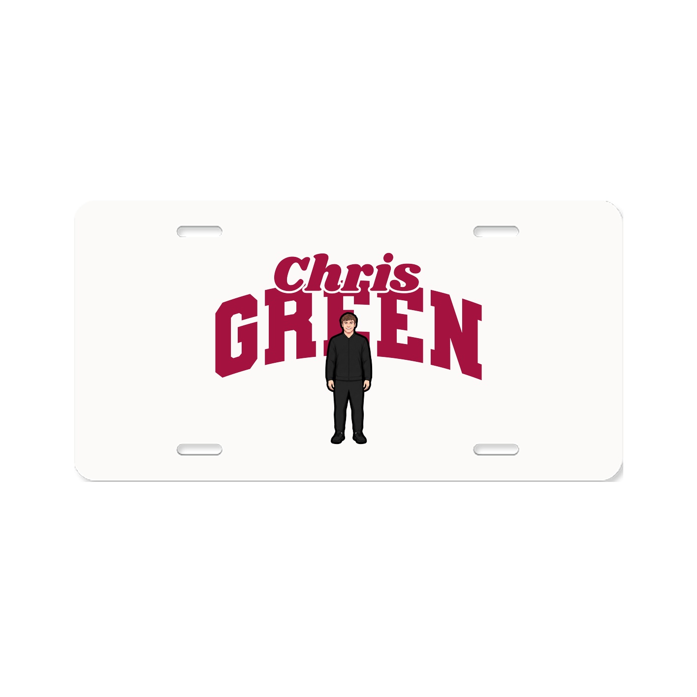 License Plate — Signature Arch in Classic