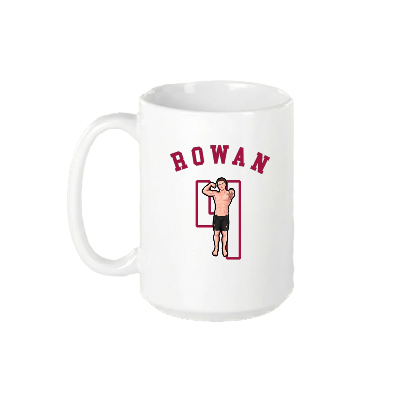 15oz Coffee Mug — Shirsey Arch in White