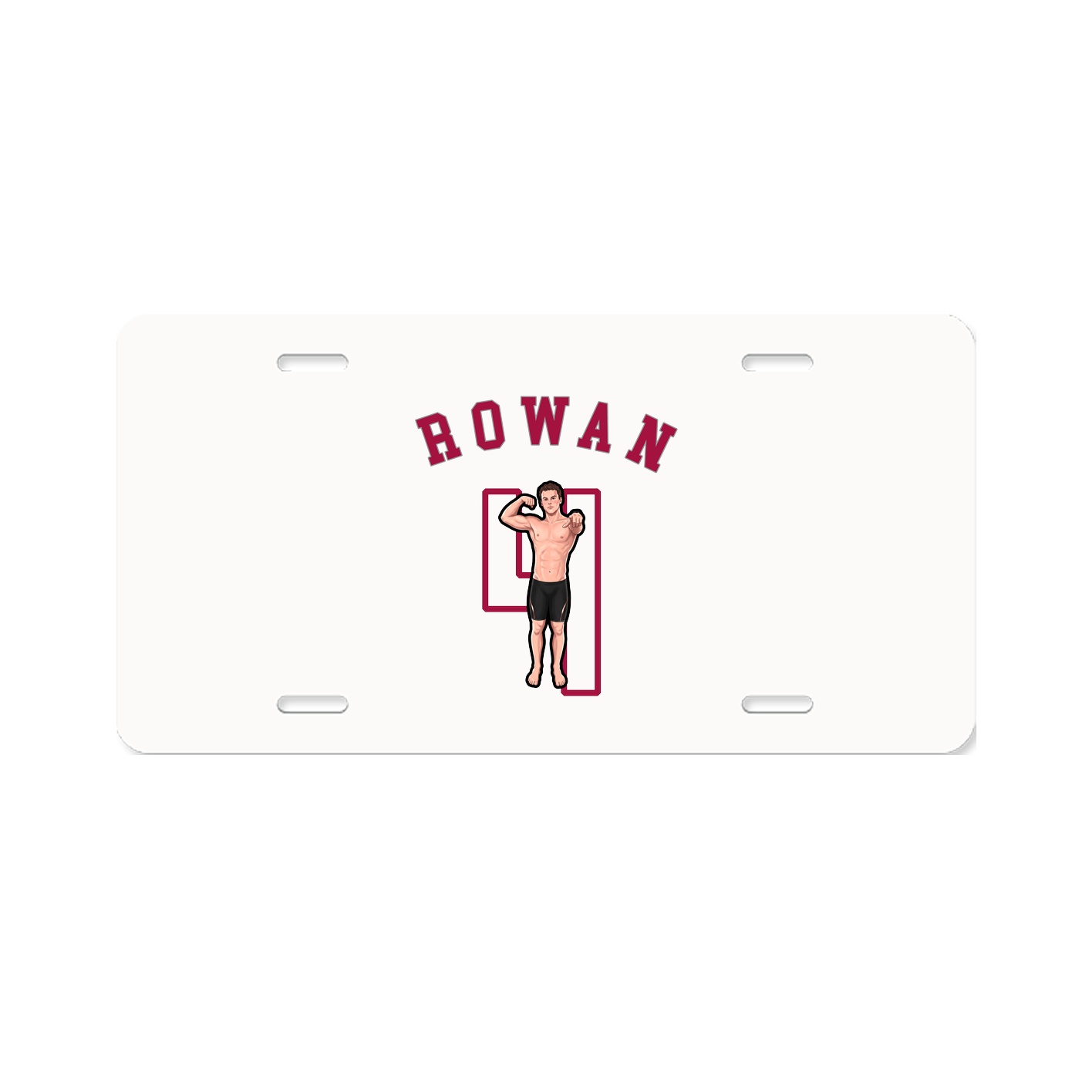 License Plate — Shirsey Arch in Classic