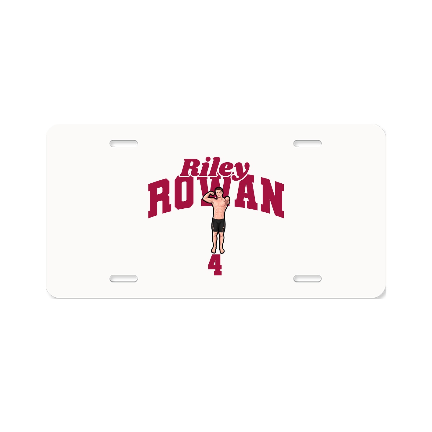 License Plate — Signature Arch in Classic