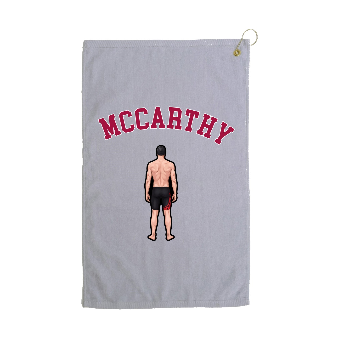Golf Towel — Shirsey Arch in Grey