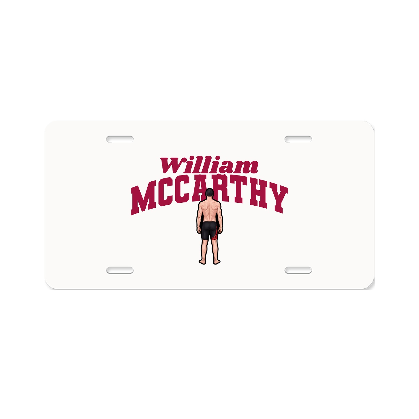 License Plate — Signature Arch in Classic