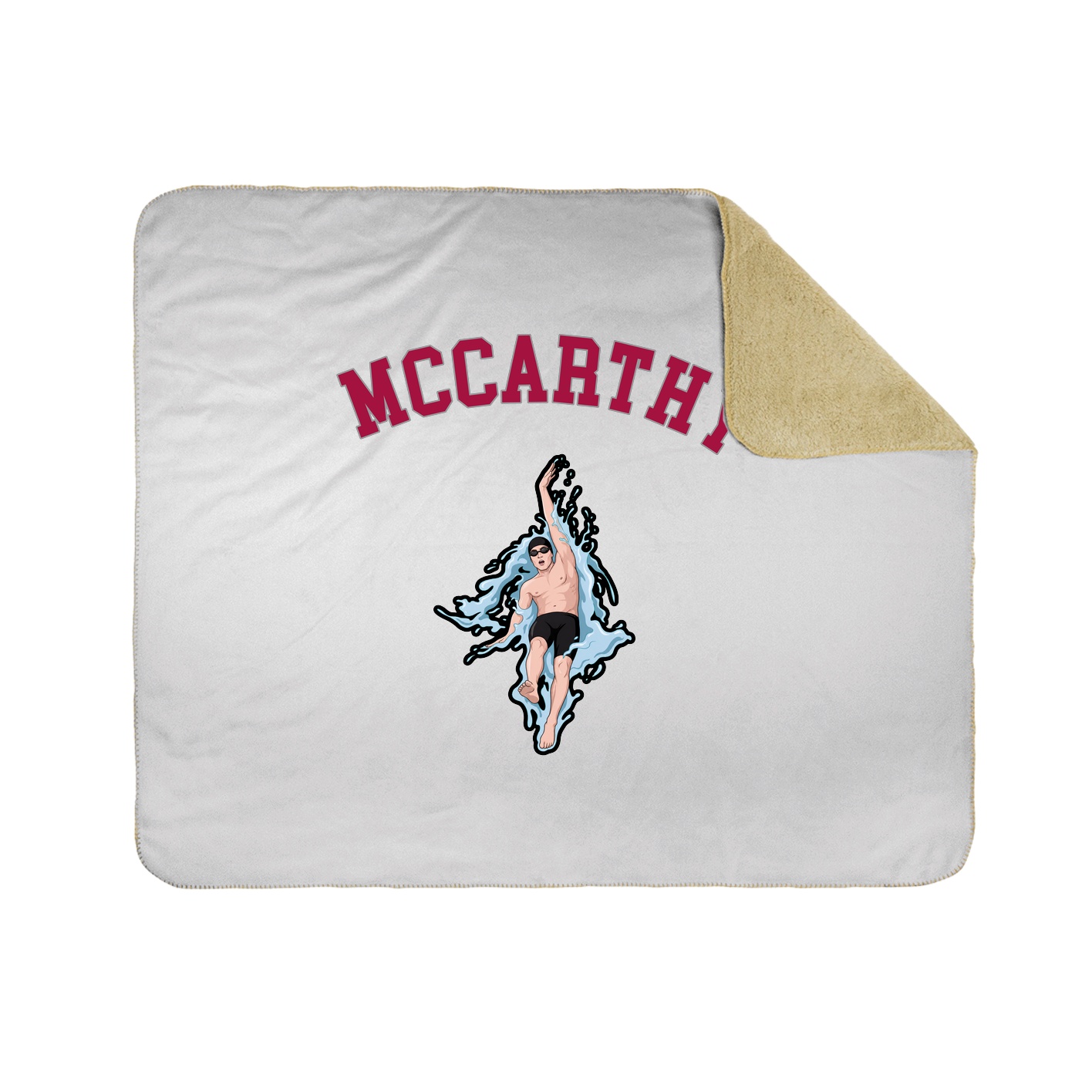 Throw Blanket — Shirsey Arch in White