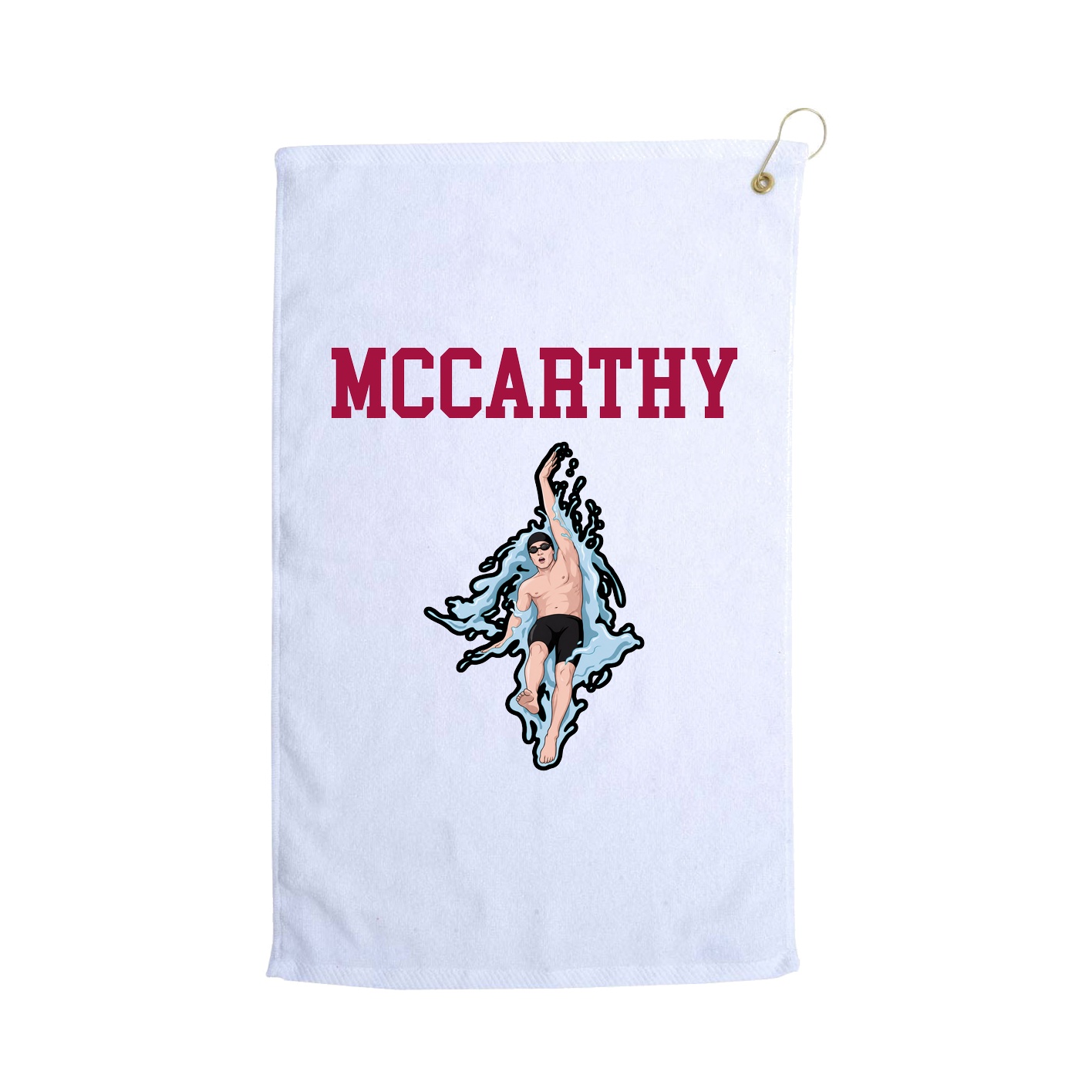 Golf Towel — Shirsey in White