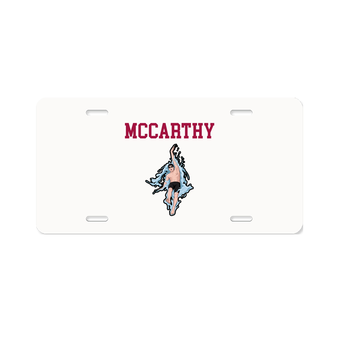 License Plate — Shirsey in Classic