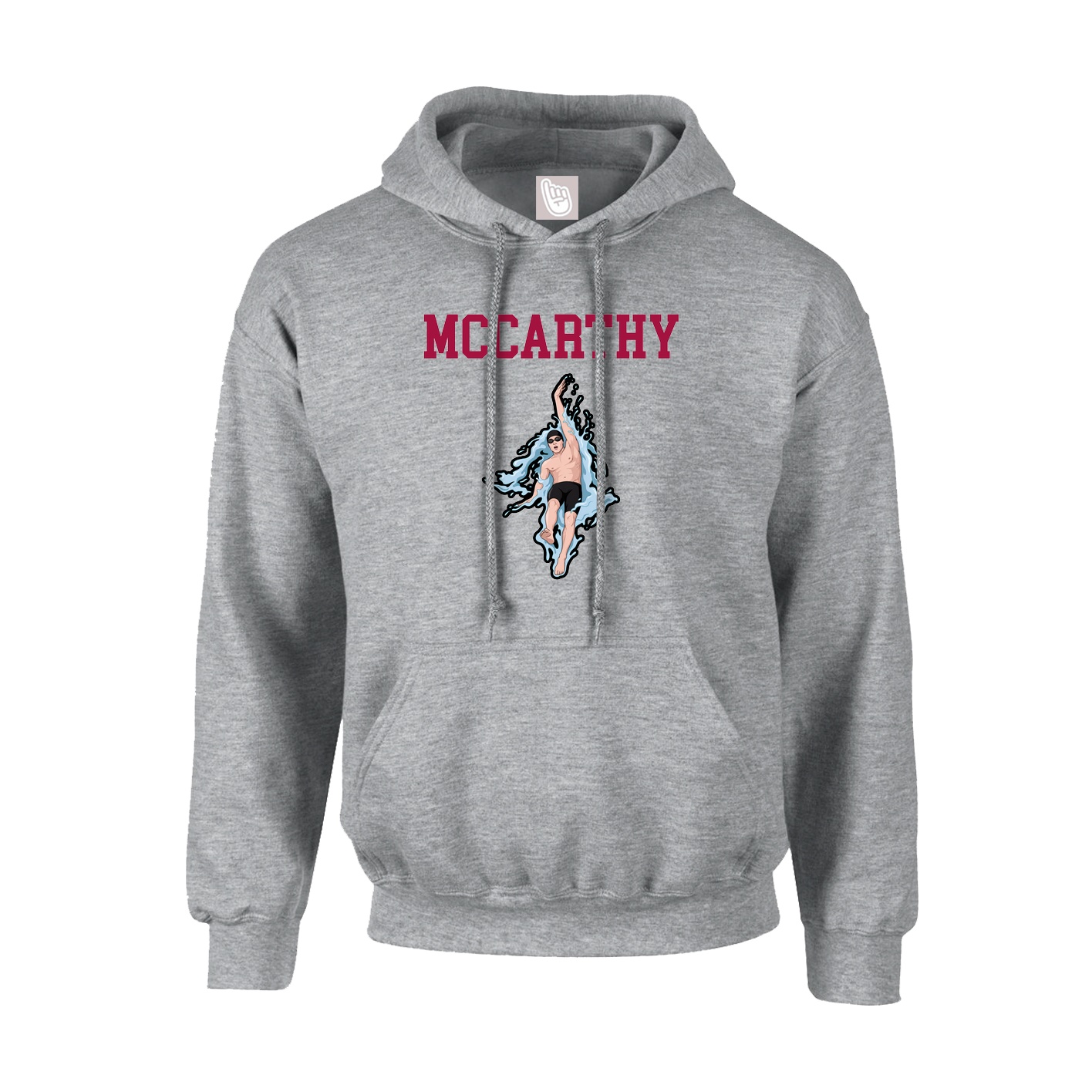 Hoodie — Shirsey in Grey