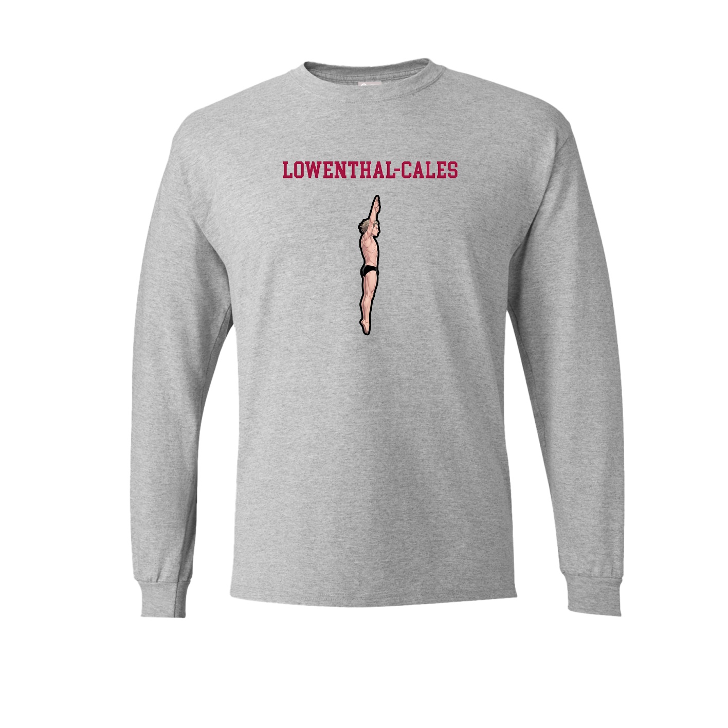 Long Sleeve Tee — Shirsey in Grey