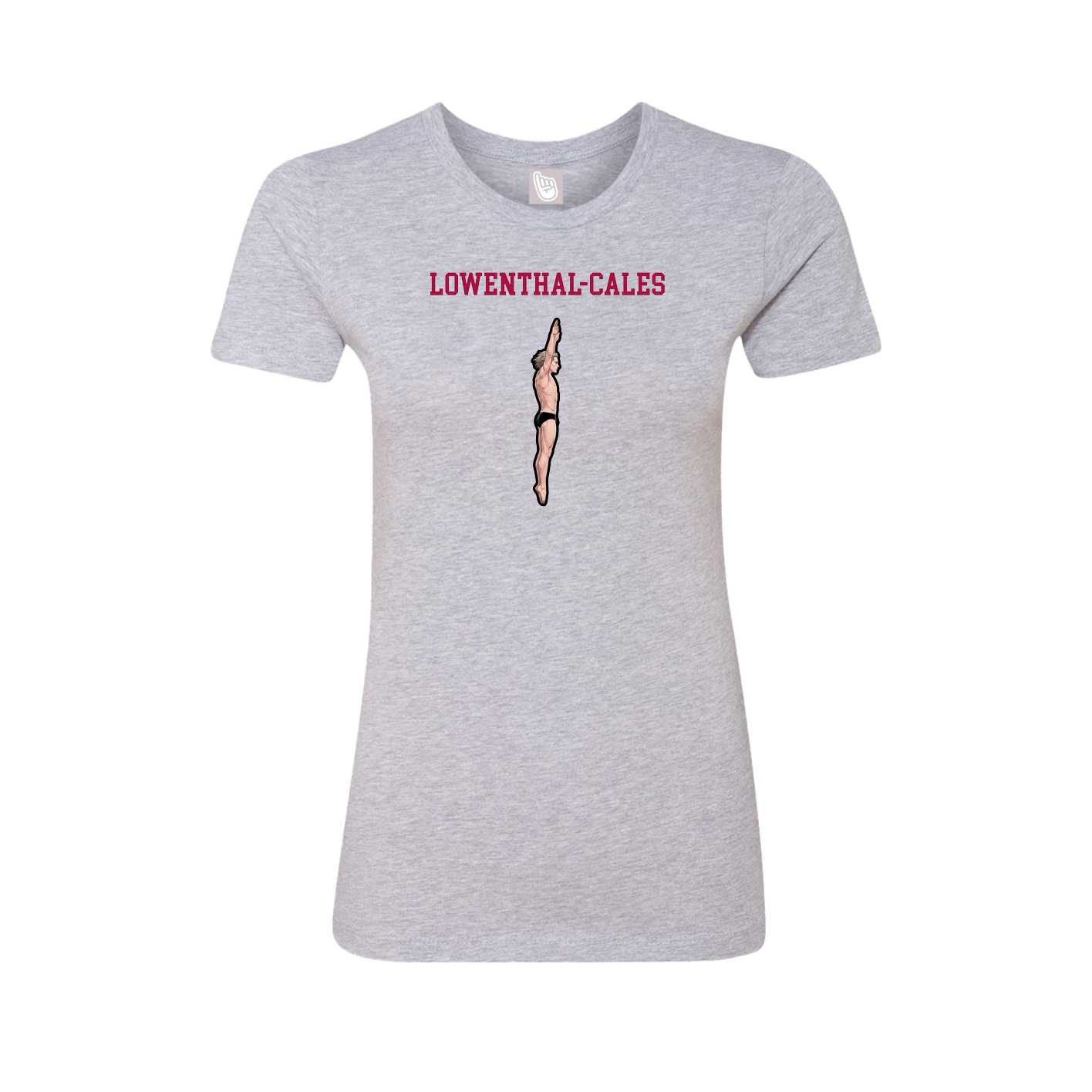 Fitted Women's Tee — Shirsey in Grey