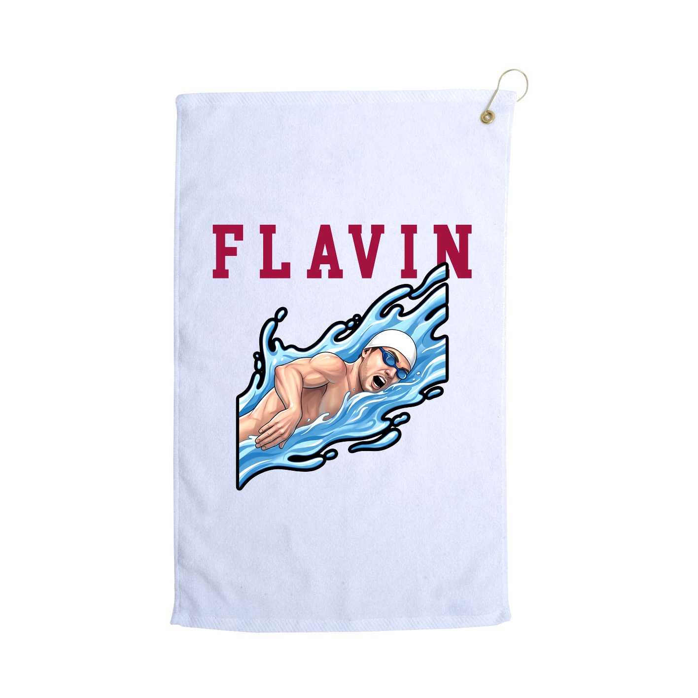 Golf Towel — Shirsey in White