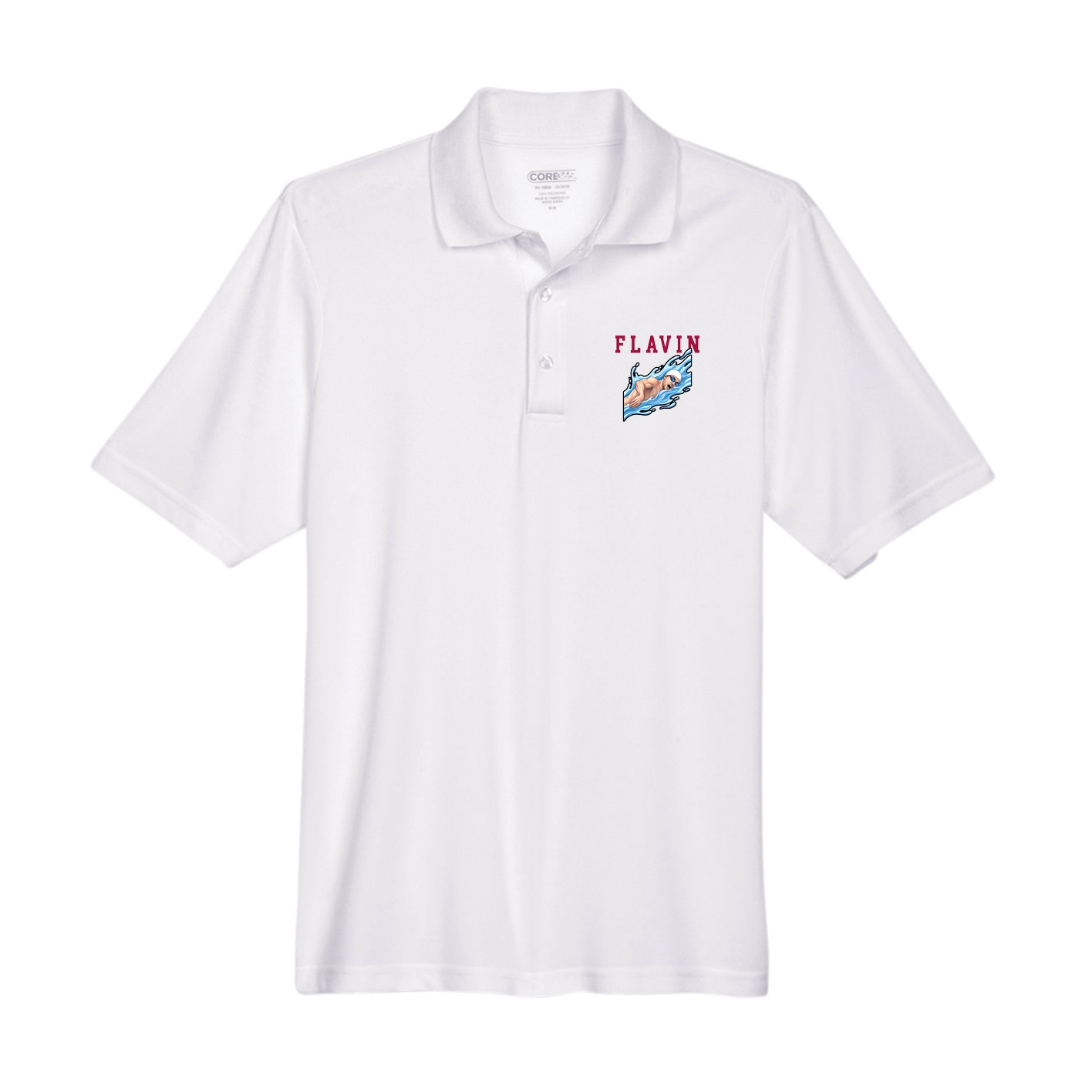 Performance Polo — Shirsey in White