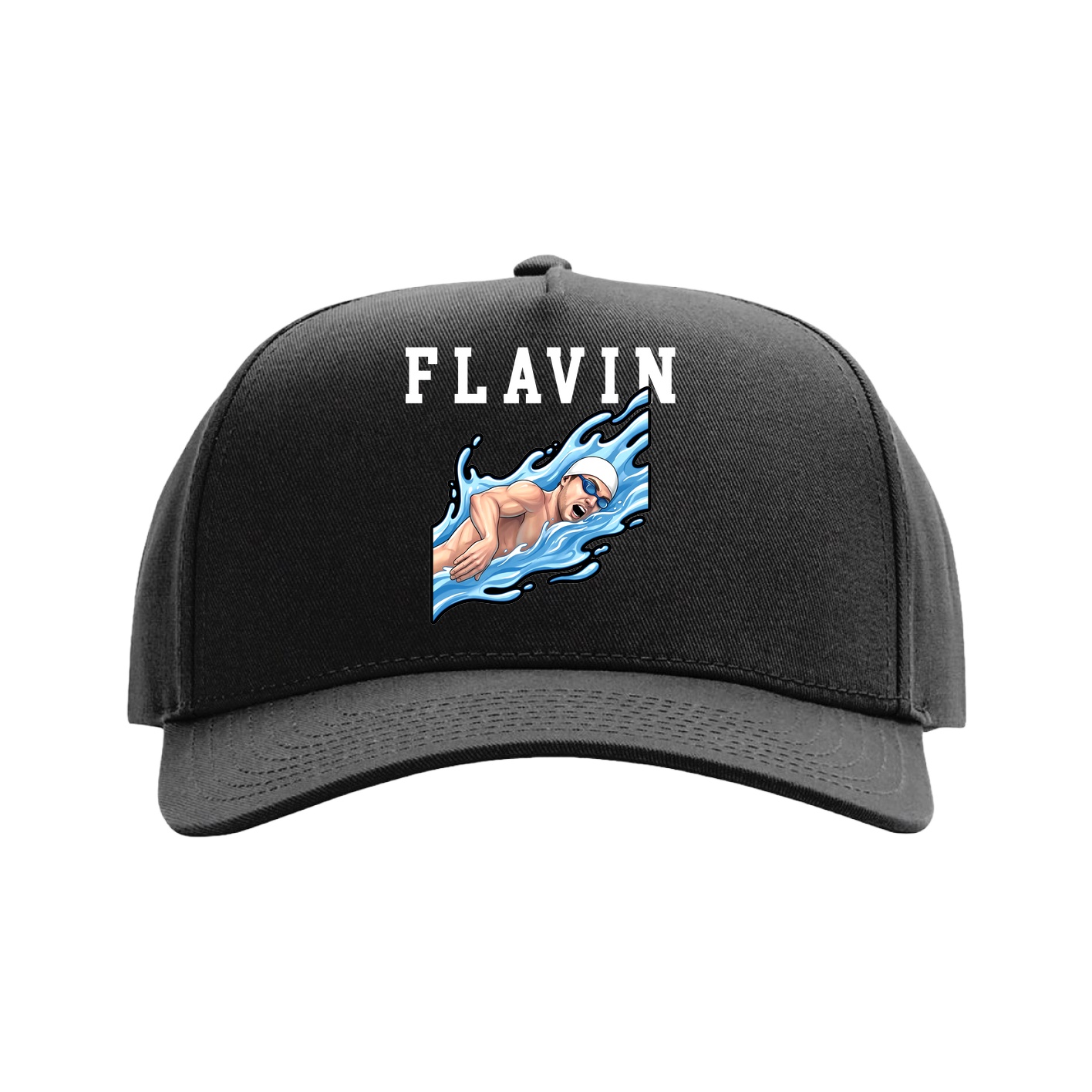 Full Fabric Five-Panel Champ Cap