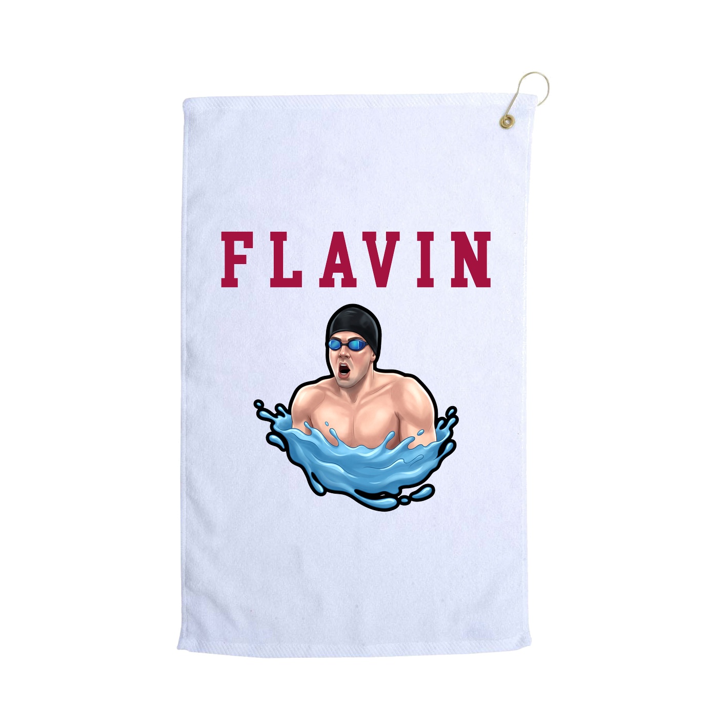 Golf Towel — Shirsey in White